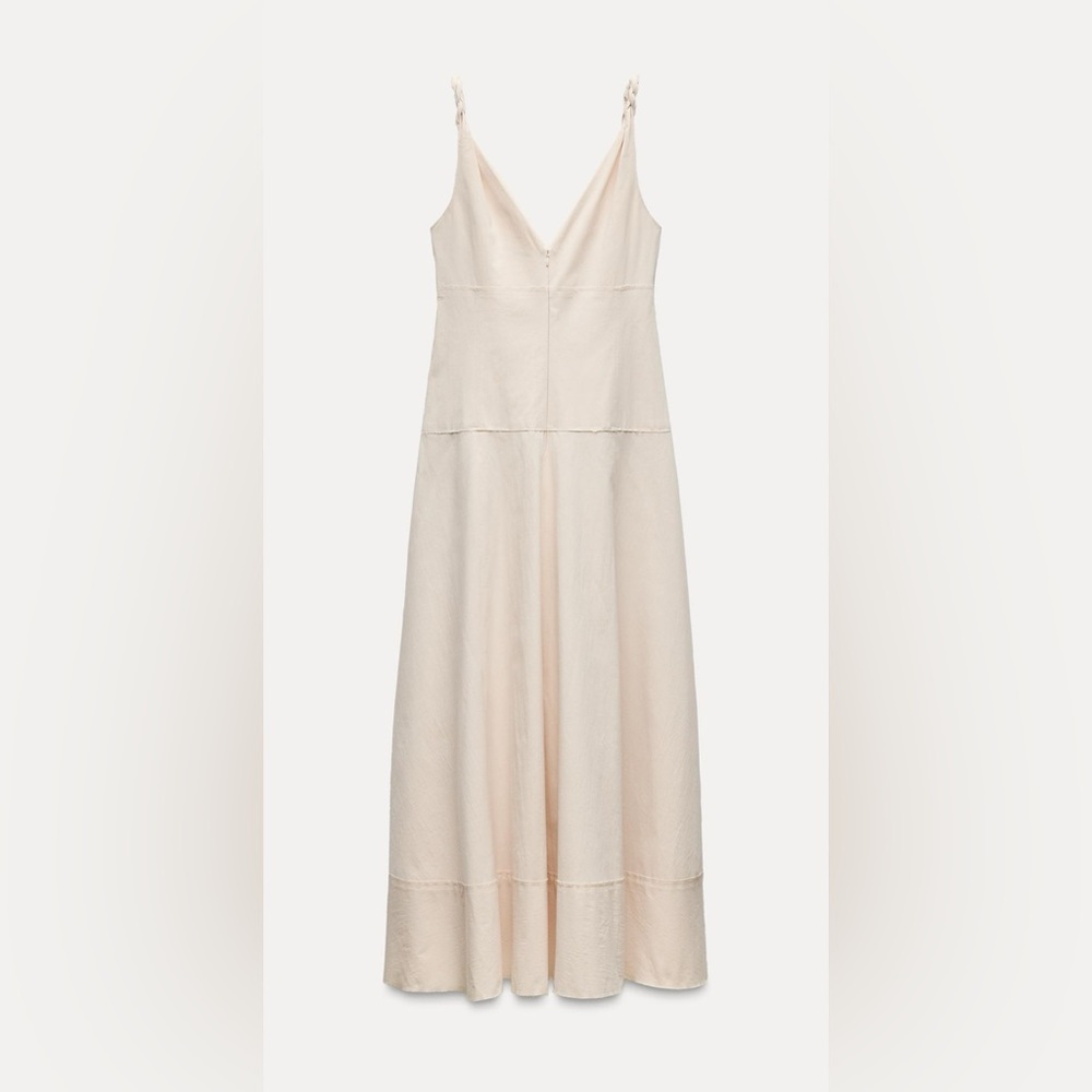 NWT ZARA MIDI STRAPPY DRESS - Picture 8 of 12